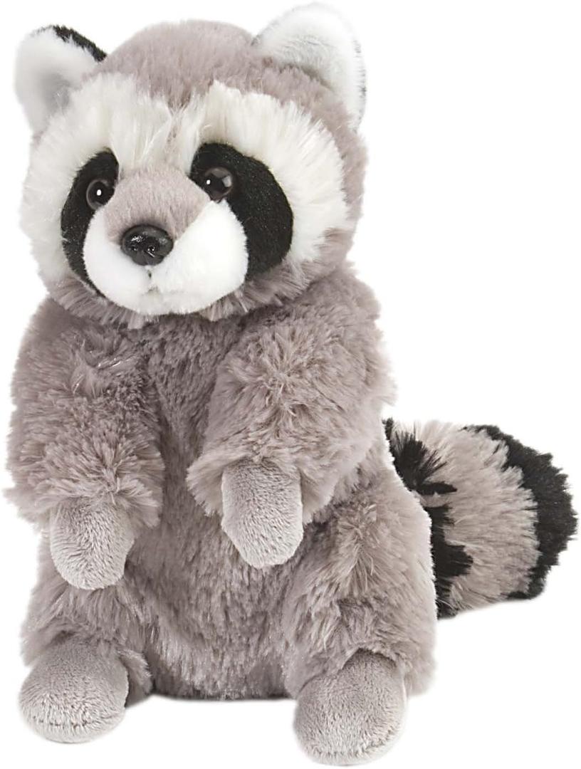 Wild Republic Raccoon Plush, Stuffed Animal, Plush Toy, Gifts for Kids, Cuddlekins 8 Inches