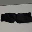 Alaska Bear Sleep Mask Silk Eye Cover with Shaped Padding for Pressure-Free Sleeping, Foam Insert, Upgrade Contour Over Conventional Flat Satin Eye Masks, Machine Washable (Black_padded)