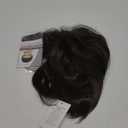Mens Brown Wig Short Middle Part Straight Synthetic Wigs,Male Wig Daily Cosplay Party Halloween (A-203-Brown)