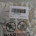 ColorBird Floral Curtains 100% Blackout Curtain Tan Khaki Black Out Window Drapes Panels 84 Inch Long for Livng Room Bedroom