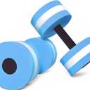 Timoo Aquatic Dumbells Set of 2 Water Dumbells Pool Resistance Water Weight Water Aerobics High-Density EVA-Foam Pool Fitness