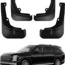 Mud Flaps Compatible with 2026 Hyundai Palisade Accessories SE SEL Limited All Weather Fender Guard Mudguards Sediment Protection No Need to Drill Holes（Not fit for XRT Pro/Calligraphy）