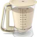 Premium Batter Dispenser for Pancakes, Cupcakes, Crepes, Waffles, Muffins, Griddle Breakfast Accessory, baking tool