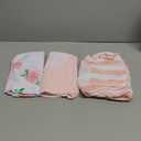 Mama Cheetah Baby Swaddle Bag, Organic Swaddle Blanket, Newborn Swaddle Bags, Adjustable Baby Sleep Sling, Easy Swaddle for Boy Girl 0-3 Months (4-pack Angelic)