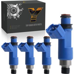 4PCS Fuel Injectors fit for Subaru 2006 2007 2008 2009 2010 2011 2012 2013 06 07 08 09 10 11 12 13 Forester 2006-2013 Impreza 2007-2012 Legacy 2007-2009 Outback 2.5L, FJ860, FJ1103, 16611AA720