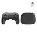 8Bitdo Pro 2 Wireless Bluetooth Controller with Travel Case, Hall Effect Joystick Update, Retro Gamepad for Switch/Switch 2, PC, Android, and Steam Deck & Apple (Black Edition)