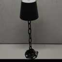 Rechargeable LED Table Lamp, Black