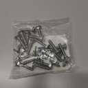 Small Parts FSC14114CBSS Round Square-Neck Carriage Bolt, 18-8 Stainless Steel, Hex, 1/4"-20" Thread Size, 1-1/4" Long (Pack of 25)