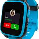 XPLORA XGO 3 - Watch Phone for Children (4G) - Calls, Messages, Kids School Mode, SOS Function, GPS Location, Camera and Pedometer – (Subscription Required) (Blue)