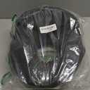 Face Down Adjustable Memory Foam Pillow with 2 Air Vents - Stomach Sleep & Post-Eye Surgery Headrest with Massage Cushion for Recovery (Dark Gray, Medium)