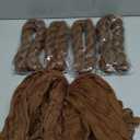 6Pack Brown Table Runner 35 x 120 inch Brown Cheesecloth Table Runner 10FT Boho Table Runners Rustic Gauze Cheese Cloth Table Runners for Party Wedding Birthday Dining Bridal Shower Baby Shower Decor