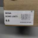 Steve Madden womens Mona, Bone Leather US 9.5