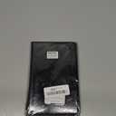 CoBak Server Book  Compact Organizer with Clear and Money Pockets, Pen Holder, Fits Apron Perfectly, Leather Waitress Book (*Classic-Glitter Black)