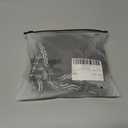 SOLY HUX Women's 2 Piece Striped Bikini Set Tie Front Swimsuit Bathing Suit (Black, S)