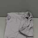 Bsubseach Womens Long Sleeve Linen Swimsuit Cover Up Button Down Beach Cover Ups Summer Swim Shirt Dresses (One Size, Grey)