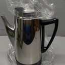 Presto 02811 Stainless Steel Electric Coffee Percolator - 12-Cups, Easy-Pour Spout, Stay-Cool Handle, Make 2-12 Cups (Silver)