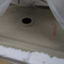 KES Bathroom Vessel Sink 20 Inch Above Counter Rectangular White Ceramic Countertop Sink for Cabinet Lavatory Vanity, BVS123S50