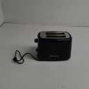 Toastmaster 2-Slice Cool Touch Toaster, black with stainless accent