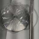 Paper Towel Holder with Side Rod, Stainless Steel, Easy Tear Dispenser for Home Kitchen Countertop Tabletop (Silver)