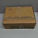 Furuian Women's Deck Boots Ankle Rain Boots Fishing Boots Rubber Waterproof Slip-Resistant Outdoor Work Shoes (11, Grey)