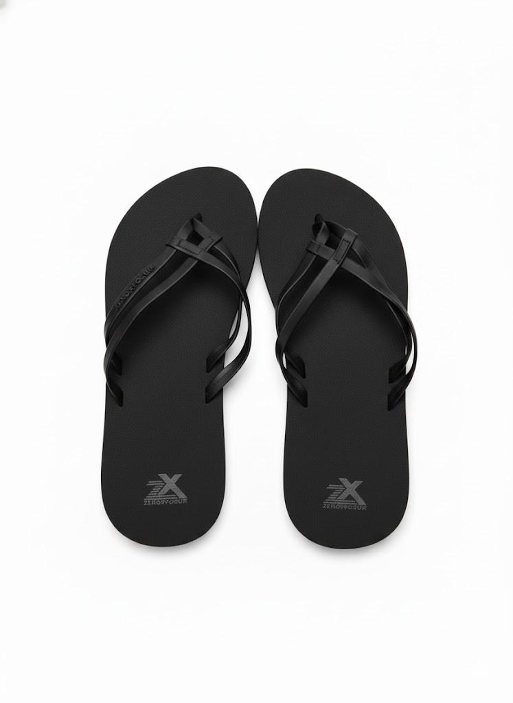 Zeroxposur Women's Flip-Flops, Outdoor Footwear, Liquorice, Size 8