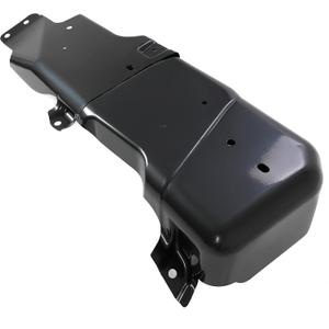ECOTRIC Fuel Tank Skid Plate Compatible with 2007-2018 Jeep Wrangler JK 2-Door Black Replacement for 52059743AJ Gas Tank Guard Protective Cover Heavy Duty Steel