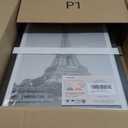 upsimples 12x18 Picture Frame Set of 5, Display Pictures 11x17 with Mat or 12 x 18 Without, Wall Gallery Poster Frames, Black