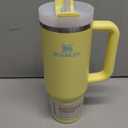 STANLEY Quencher H2.0 Tumbler with Handle and Straw 30 oz | Flowstate 3-Position Lid | Cup Holder Compatible for Travel | Insulated Stainless Steel Cup | BPA-Free | Pomelo