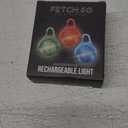 Rechargeable Safety Light | Water Reistant Bright LED Clip-On Flashing Light for Dog Walking, Running and Outdoor Activities (Green)