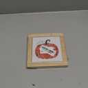 Fall Decor, Rustic Pumpkin Wood Signs, Fall Decors for Home Office Coffee Station, Pumpkin Harvest Sign, Wooden Box Sign for Desk Table Shelf Decoration, Seasonal Decorative Signs 5.9x5.9 inches (Autumn)