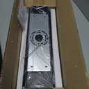 Modern Wall Sconce Indoor, 24" LED Wall Lighting Dimmable, Black Wall Lights for Living Room Bedroom Hallway Entryway Corridor, 3000K