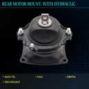 Set of 4, Engine Motor Set Compatible with 2011-2016 Odyssey 3.5L Automatic Transmission Mount Right Motor Front Engine Mount A4587 A65057 A4575EL A65017EL A65094 9737 9662