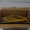 Metal Arch Backdrop Stand, 6FT & 5FT & 4FT Wedding Arch Backdrop Stand, 3 Pack Gold Metal Arch Stand, Wedding Arch Frame for Wedding Birthday Party Baby Shower Graduation Ceremony Decor