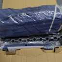 42x42 Inch Puppy Playpen with Cover, Dog Playpen for Puppies or Small Dogs, Pet Fence for Indoor & Outdoor, Sturdy Safety DogPen with Thickened Fabric, High-Strength Nylon Wire Mesh, Blue