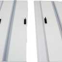 H2Pro Glass Canopy 2Piece Set for Marineland 55 Gallon Aquarium Fish Tank (Each Piece Measure 23 x 11.46 x 0.16in)