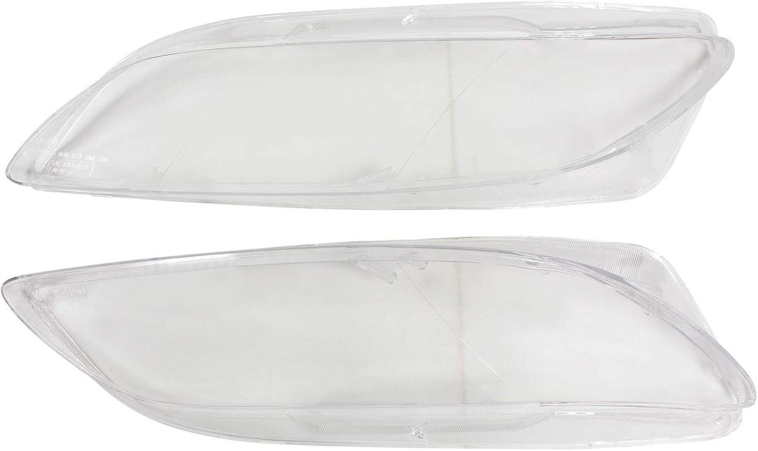 NewYall Pair Left and Right Clear Headlight Lens Headlamp Covers for Mazda 6 2003-2008