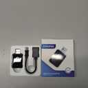 Wireless Carplay Adapter for iPhone, Convert Wired Car Play to Wireless, 2 in 1 Plug and Play Mini CarPlay and Android Auto Adapter for iOS 10 Android 11 and Above, Cars with Built-in Carplay (Silver)