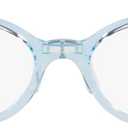 Ray-Ban Kids' Ry1616d Oval Prescription Eyewear Frames (Transparent Light Blue/Demo Lens)