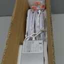 6 Pack 7 Inch 3CCT Ultra-Thin LED Recessed Light with Junction Box, 3000K/4500K/6000K Selectable, 18W Eqv 125W, Dimmable Ceiling Lights 1600LM Brightness Canless Wafer Downlight