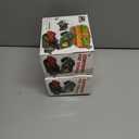 2 x iPlay, iLearn Kids Dinosaur Cars Launcher Toys Set, Boys Dino Ejecting Vehicle Playset, Toddlers Mini Push Go Catapult, Press to Launch, Cool Birthday Gifts Party Favors for 3 4 5 6 Years Old Children