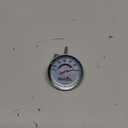 1.85 Inch BBQ Thermometer Gauge for Multiple Grills and BBQ Smokers, Barbecue Grill Temperature Gauge Replacement Parts, Silver
