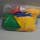 Super Z Outlet Nylon Cornhole Bean Bags Toy Set Sack Hand Toss Games Weights for Kids (5" x 5" Assorted Colors)