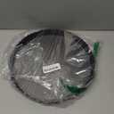 IELEK 12 Inch Non-Stick Tart Quiche Flan Pan Molds Round Removable Loose Bottom Fluted Heavy Duty Pie Pizza Pan