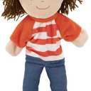 Playtime by Eimmie Hand Puppets for Kids (Ollie) - 14" Soft Plush Toy for Boys & Girls, Pretend Play, Storytelling, Theater, Imaginative Fun, Educational Puppet for Toddlers & Children Ages 3+