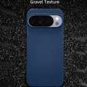 Bastmei for Google Pixel 10 Pro XL Case, Minimalist Phone Cases Extremely Light Ultra-Light Super Slim Thin Camera Protection Hard PC Cover for Google Pixel 10 Pro XL Matt Case (Gravel Blue)