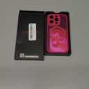 CANSHN Magnetic Compatible with iPhone 14 Pro Case, Upgraded [Full Camera Protection] [Compatible with Magsafe] [Translucent Matte] Shockproof Protective Phone Case Cover 6.1 Inch - Hot Pink