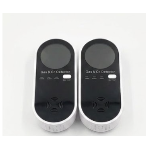 Natural Gas +Carbon Monoxide 4 in 1 Alarm (Pack of 2)