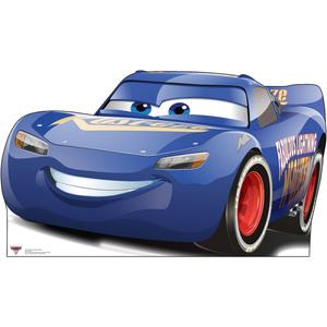 Cardboard People Fabulous Lightning McQueen Cardboard Cutout - Cars 3
Made in USA, 33 x 58 inches, Disney Pixar, 2017 film, Single-sided print, Easel back included