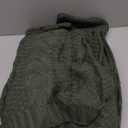 Aormenzy Knitted Throw Blanket (50" x 60") and 2 Pillow Covers (18" x 18"), 3 Piece Grayish Green Throw Blanket Set, Decorative Throw Blankets for Couch Sofa Bed Living Room