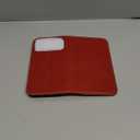 SHIELDON Case Wallet for iPhone 17 Pro Max 6.9-inch 5G | Genuine Leather, RFID Blocking Credit Card Holder, Folio Magnetic Cover, Kickstand, Shockproof, TPU Soft Phone Case 2025 - Retro Red